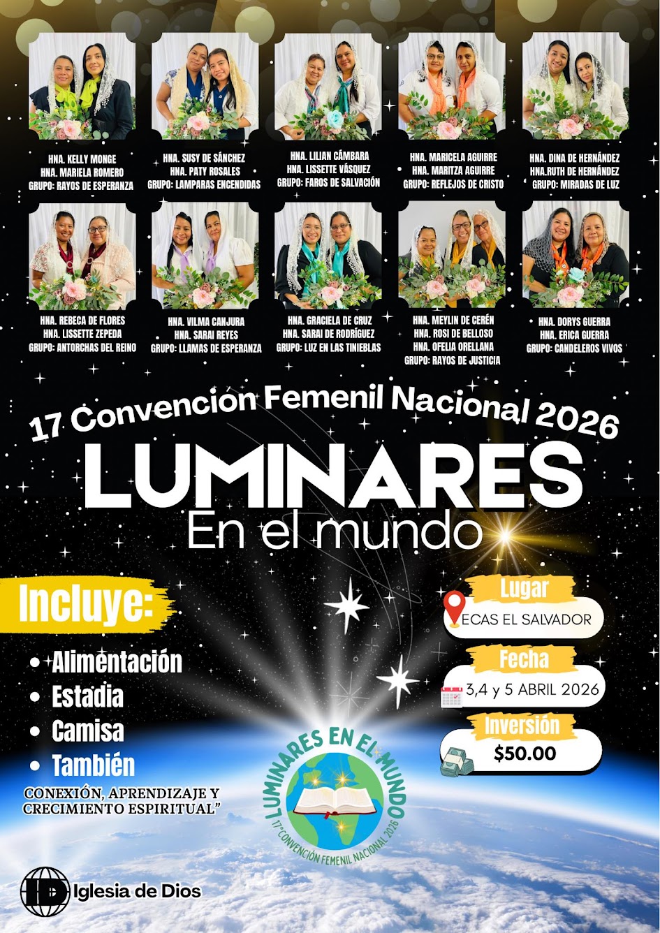 17 Convención Femenil Nacional "Luminares en el mundo"